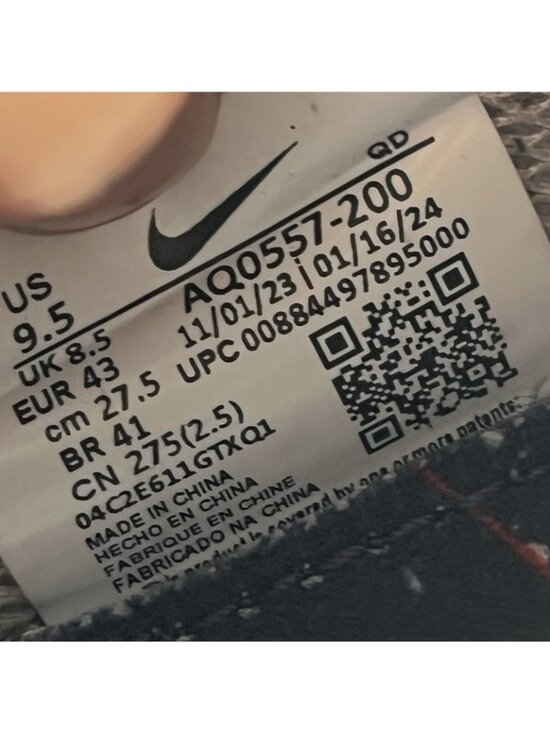 Nike Free RN 2018 Shoes Mens Size 9.5 Grey Space NASA Running Athletic Sneakers main image 9